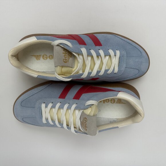 Gola - Athena Sneakers - 9 - Air / Coral / Off White / Gum - NEW - Picture 7 of 10